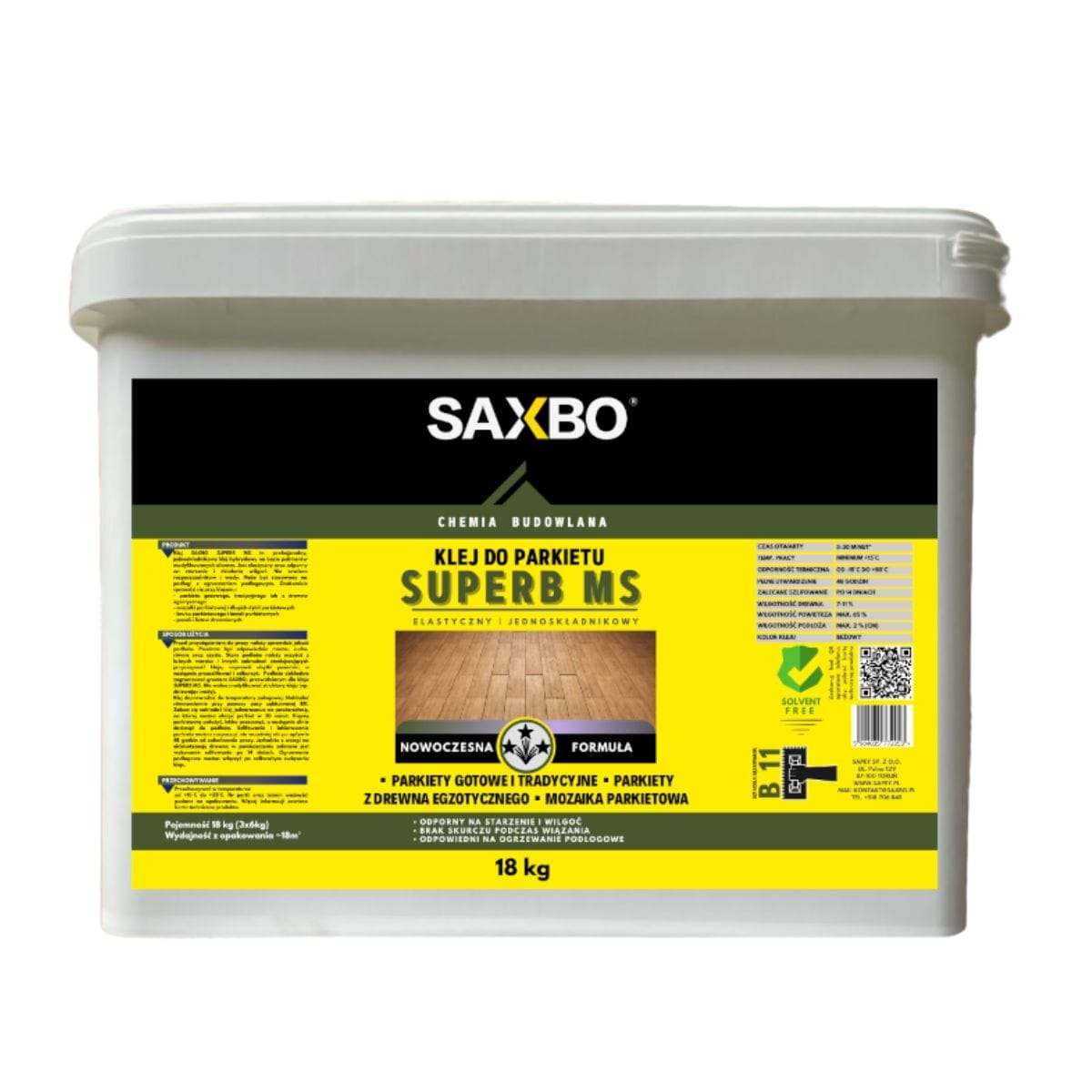 Klej do parkietu SAXBO